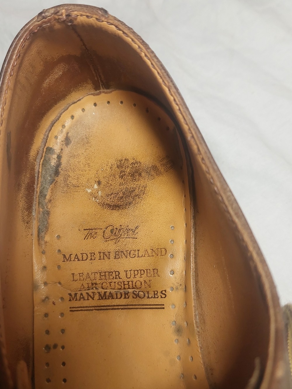 Dr. Martens Men's Brown Leather Derby Shoes Chunky Grunge  Mens 7 Womens 8 UK 6 - Picture 10 of 11